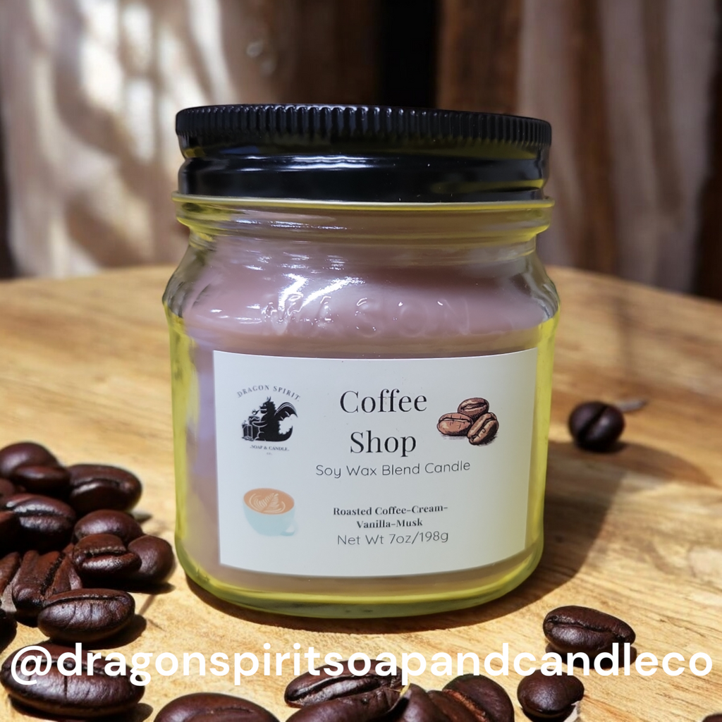 Coffee Shop Hand Poured Candle