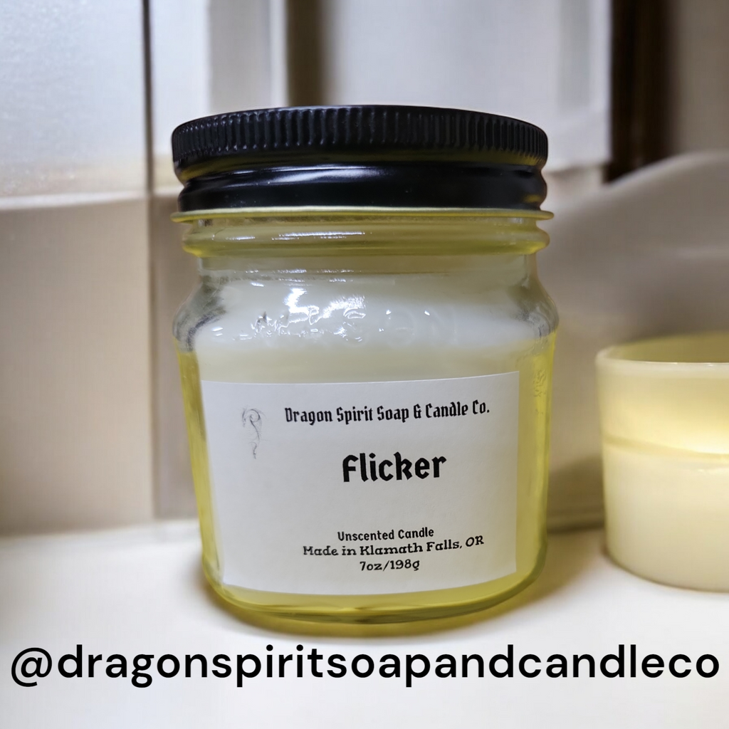 Flicker (Unscented) Hand Poured Candle